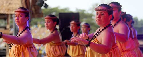 Hawaiian group performs at the Solomon Islands FestPac 2012. Photo by Ron J. Castro.