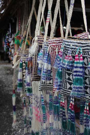 Papua New Guinea Bags. Solomon Islands FestPac 2012. Photo by Ron J. Castro.