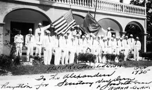 American Legion, 1935. Guam Public Library System collection.