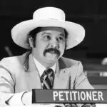 Ron Rivera at United Nations 1988