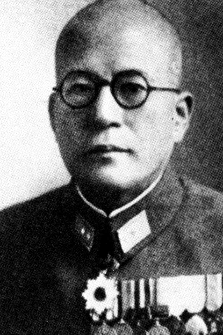 Lt. General Hideyoshi Obata, 31st Army Commander, took command of the defense of Guam. Capuchin Order, Guam collection.