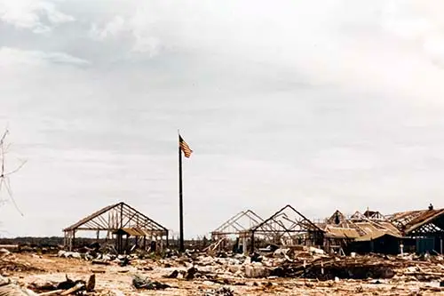 US Marine Barracks, Orote, July 1944