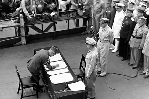 Surrender of Japan, Tokyo Bay, 2 September 1945