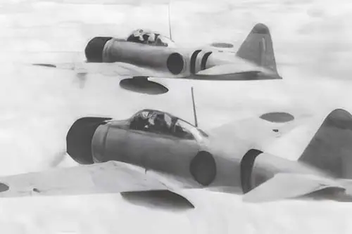 A 6 M 2 Zeros Japanese empire during World War Two