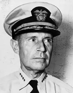 Admiral Raymond A. Spruance, US Navy. Naval History and Heritage collection.