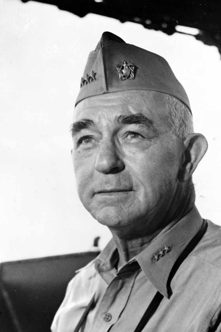 Vice Admiral Richmond K. Turner, US Navy. Naval History and Heritage collection.