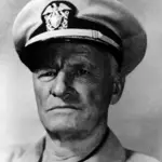 Admiral Chester W. Nimitz, US Navy. Vice Admiral Richmond K. Turner, US Navy. Naval History and Heritage collection.