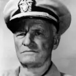 Admiral Chester W. Nimitz, US Navy. Vice Admiral Richmond K. Turner, US Navy. Naval History and Heritage collection.
