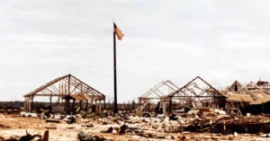 US Marine Barracks, Orote, July 1944