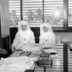 Gov. Guerrero and Franciscan Sisters, 1960s
