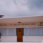 English only facility, 1958. Guam Museum collection.