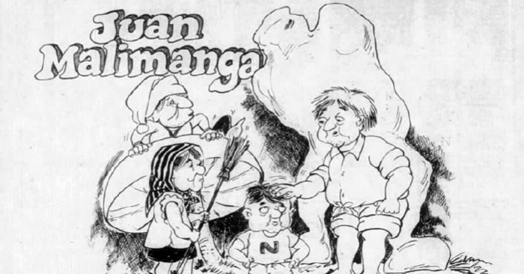 Juan Malimanga Cartoon, 1981