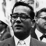 Senator Ricardo Bordallo captured in this Newsweek photo taken at the 1964 Democratic National Convention.Bordallo Photo Collection