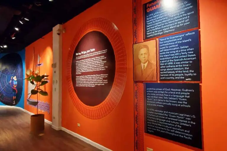 Fanohge Exhibit Left Entrance Wall