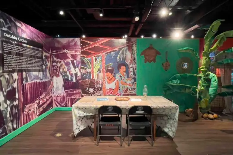 Fanohge CHamoru Exhibition, Outside Kitchen