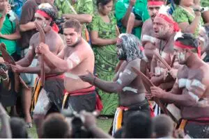 Australia delegates FestPac 2012 Solomon Islands. Photo Courtesy of Ron J. Castro.