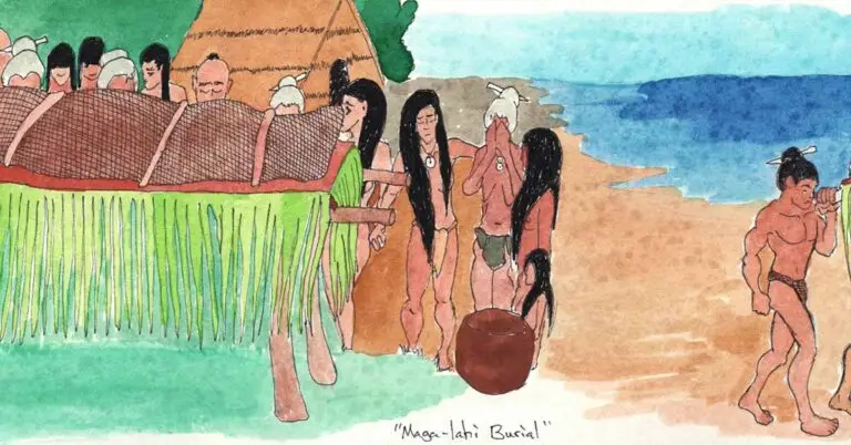 "Maga'lahi Burial" by Raph Unpingco.
