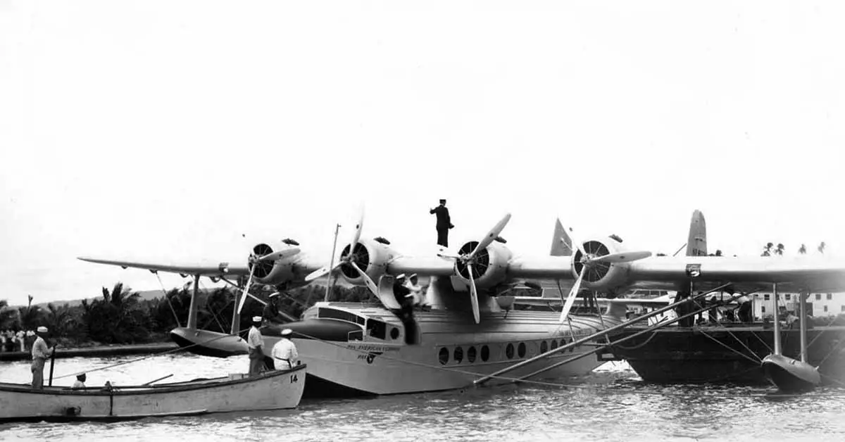 First Pan American Flights - Guampedia