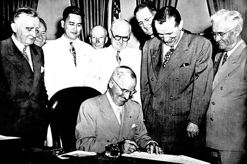 Signing of the Organic Act of Guam