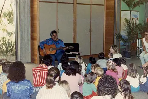 Gould in Classroom