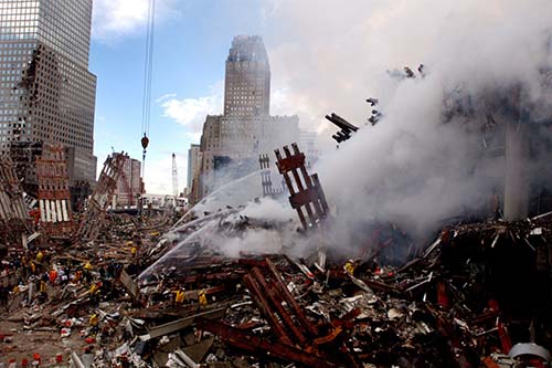 NYC WTC site 2001-09-13