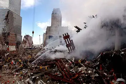 NYC WTC site 2001-09-13