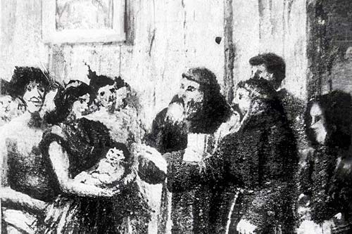 Baptism of Yapese Child