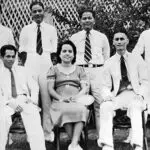Officers of the Guam Teachers Association in mid-thirties from the Sanchez Collection
