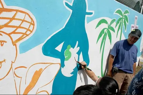 Greg Flores Yigo Mural