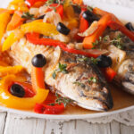 Eskabeche: Fish with Vegetables in Vinegar