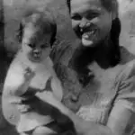 Tan Ana with Daughter Annie, 1946