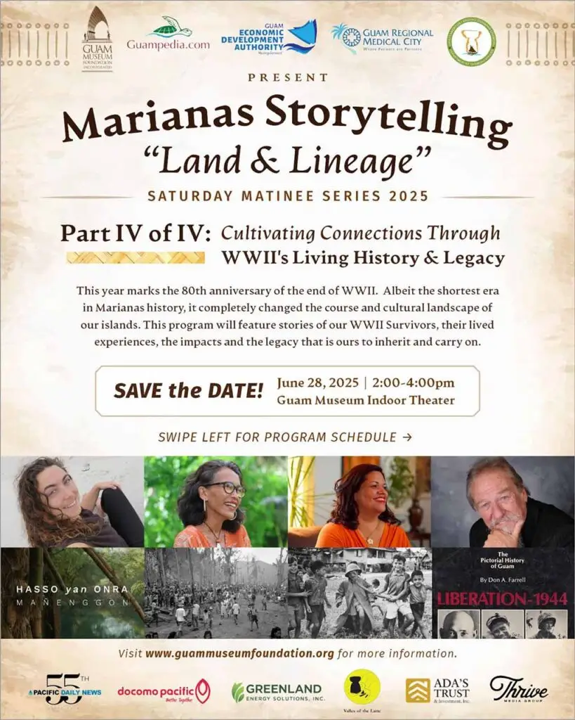The Marianas Storytelling Part IV of IV in 2025