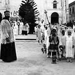 Fr Blas and Procession