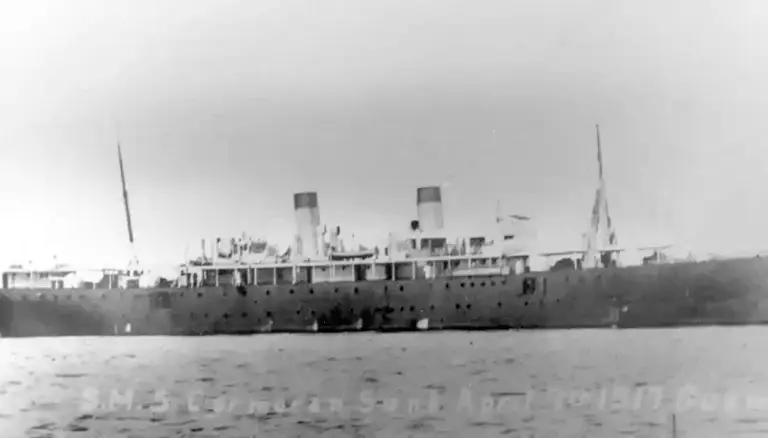 SMS Cormoran II, 1917