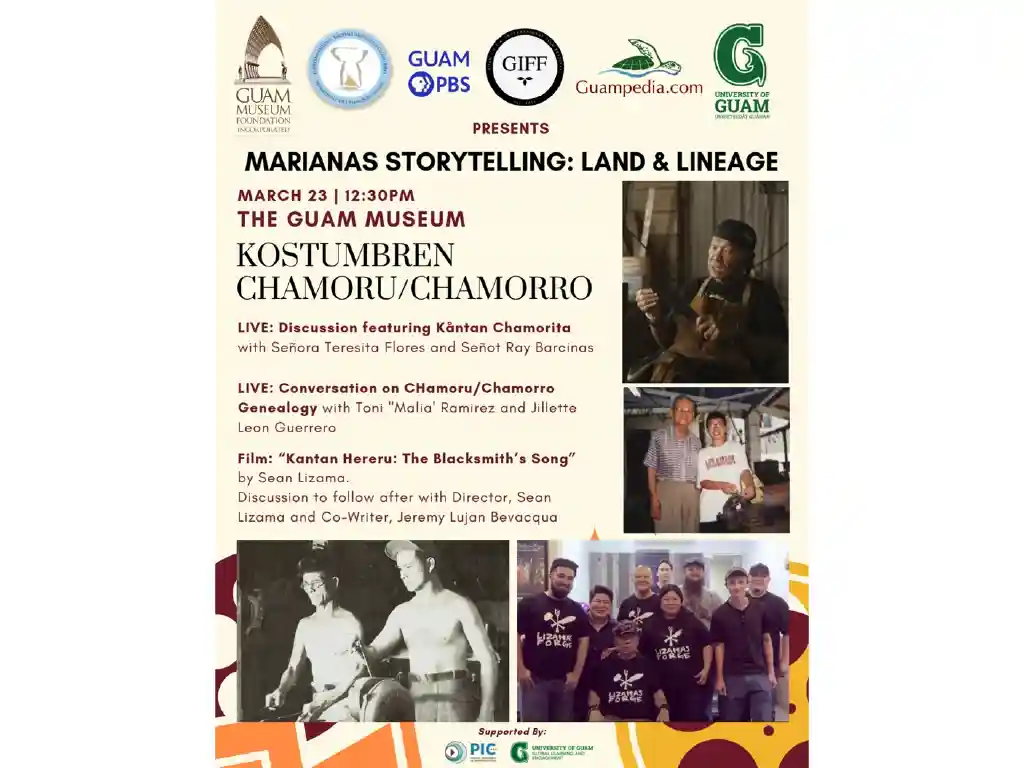 Kostumbren CHamoru/Chamorro. Marianas Storytelling March 23, 2024