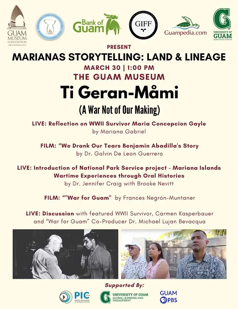 Marianas Storytelling March 30, 2025.