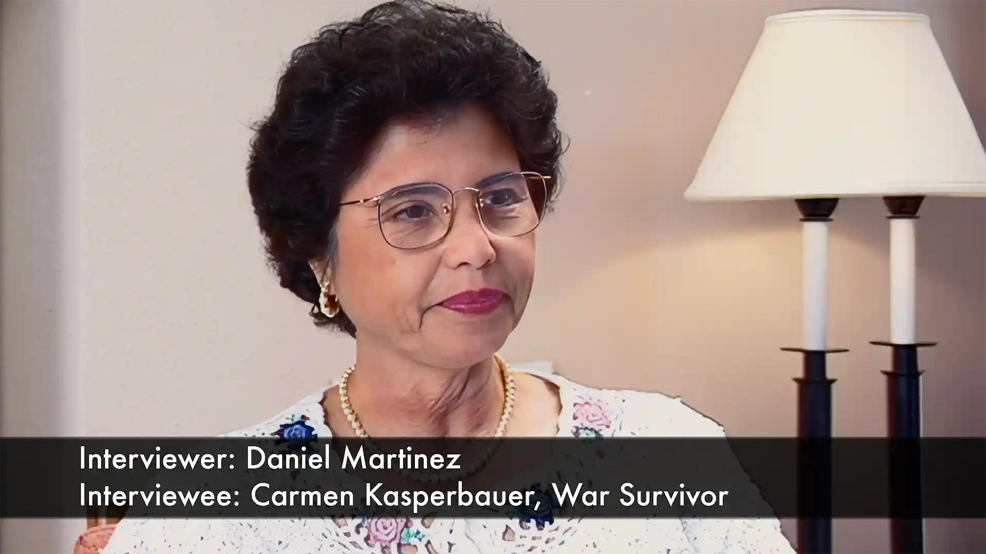 Carmen Kasperbauer video thumbnail for media carousel in NPS page.